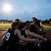Huron player huddle together after losing to Skyline on Thursday, May 30. Daniel Brenner I AnnArbor.com